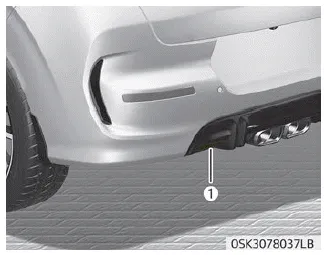 Kia Soul. Rear fog lamp (Bulb type) bulb replacement